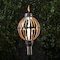 The Outdoor Plus Globe Original TOP Torch & Post Complete - Stainless Steel - Liquid Propane OPT-TPK2LP - alternate 1